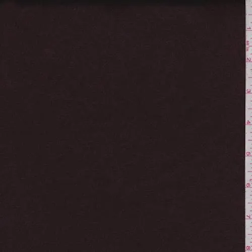 1 YD PC-Chestnut Brown Matte Satin Fabric