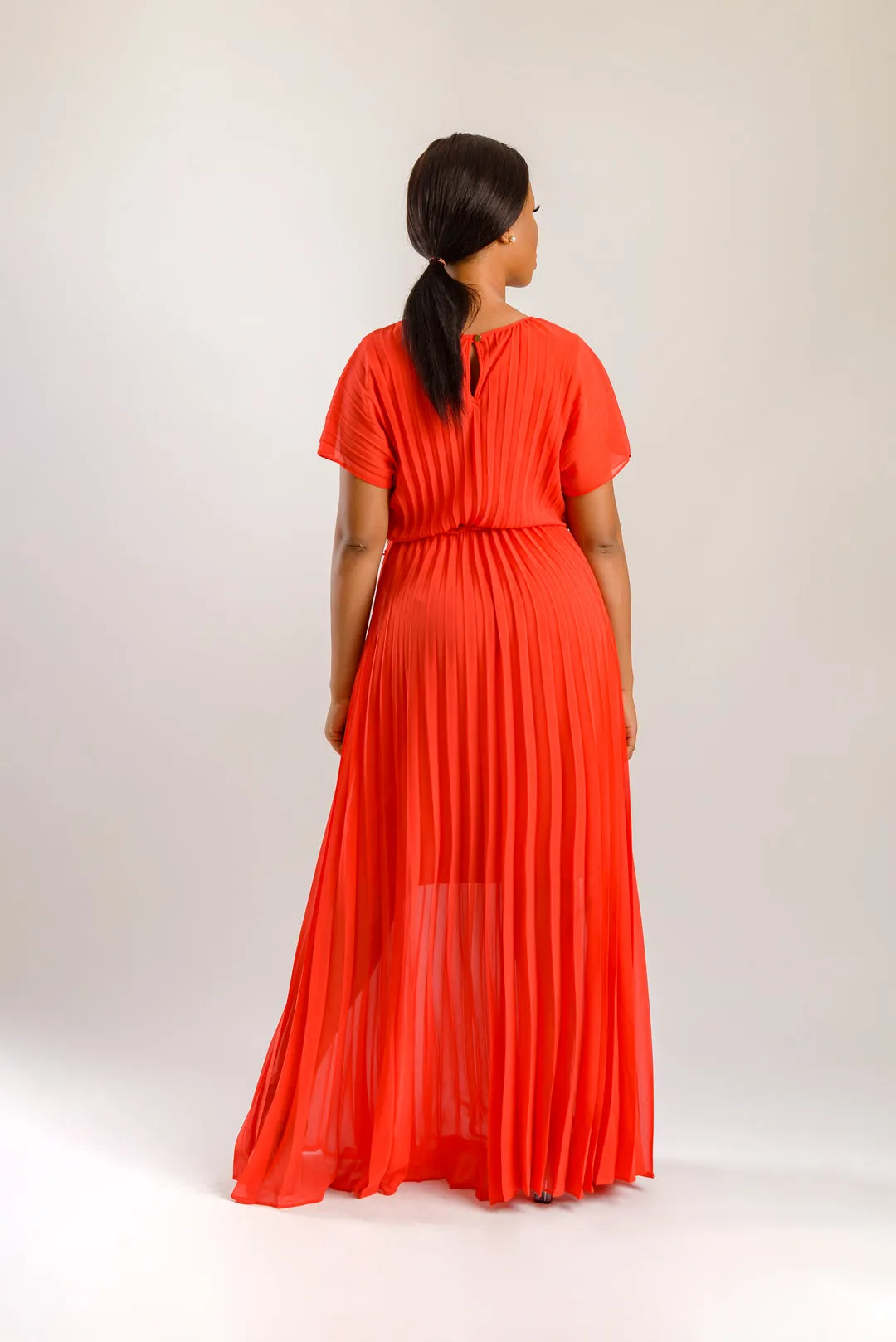 AUDREY DRESS - ORANGE