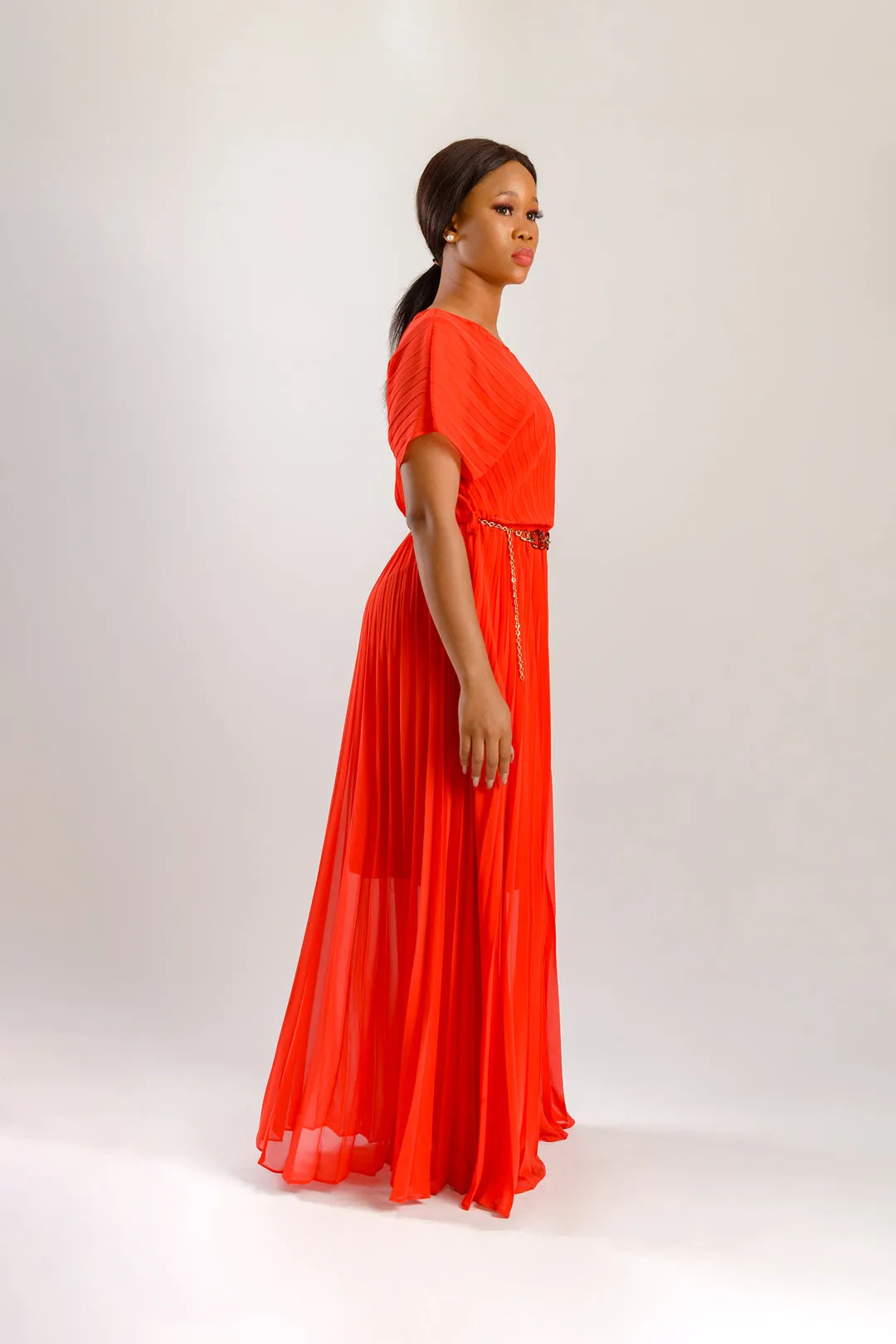 AUDREY DRESS - ORANGE