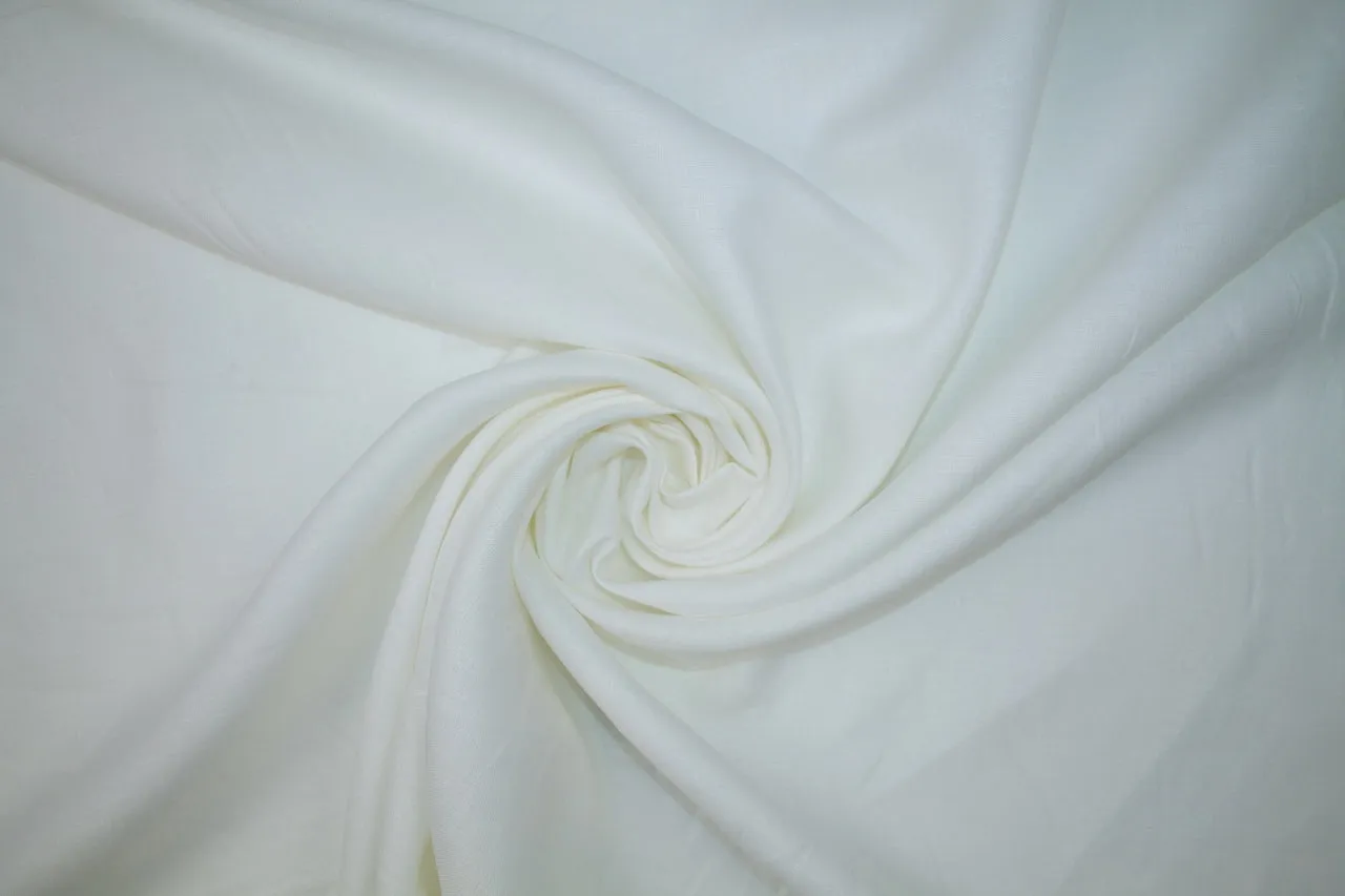 Blouse/Dress Weight Linen - Barely Off-White