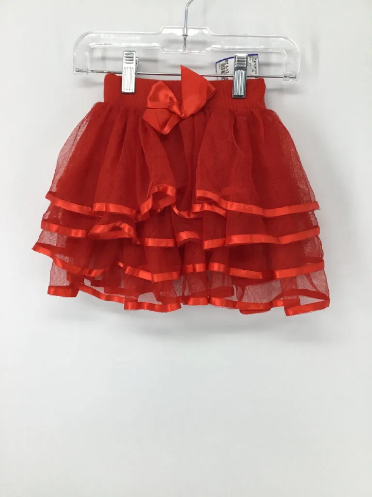 brandless Child Size 6-12 Months Red Skirts - girls