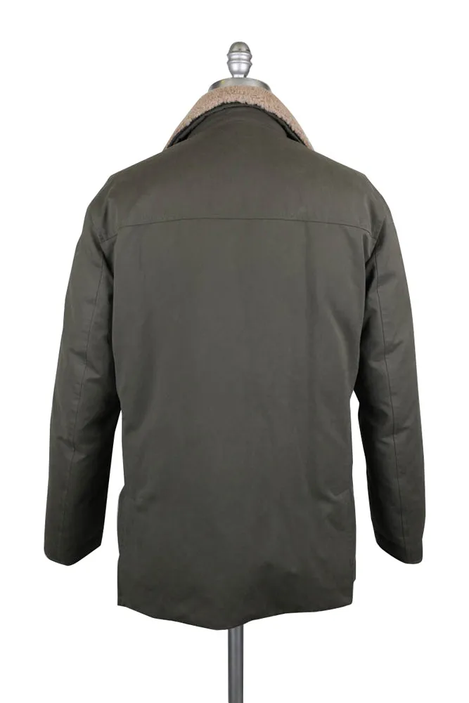 Brunello Cucinelli Olive Green Winter Jacket
