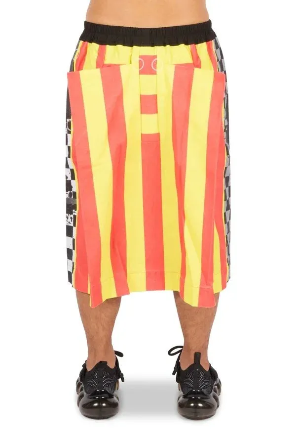Burn Checker Womens Skirt Woven