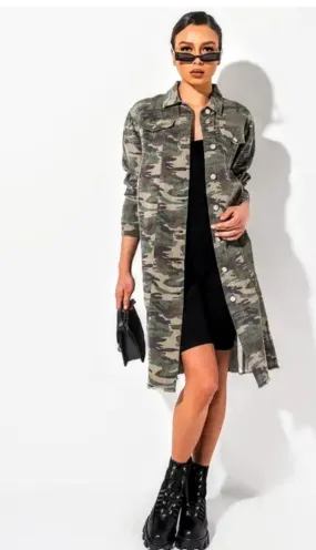 CAMO DENIM JACKET