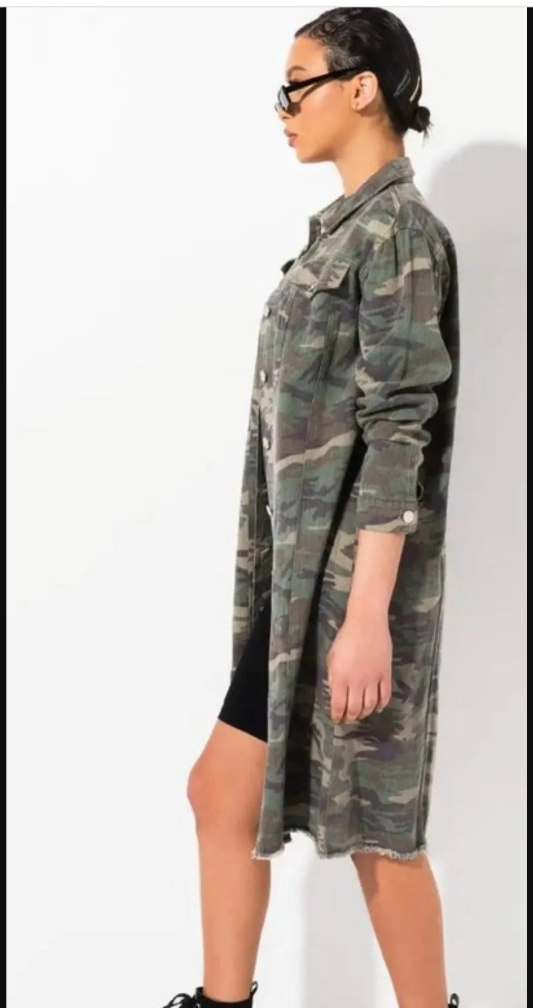 CAMO DENIM JACKET