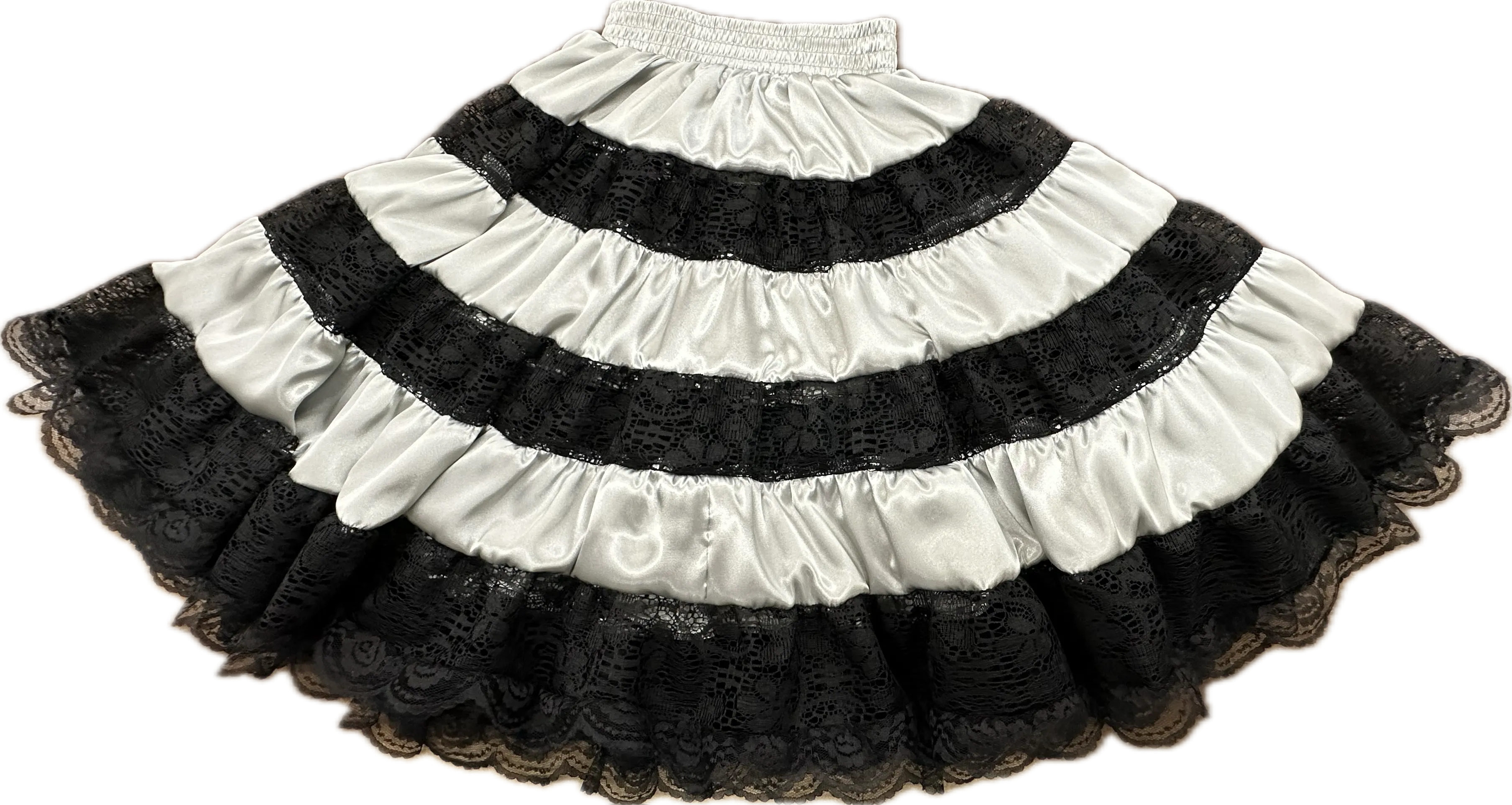Charmeuse Square Dance Skirt