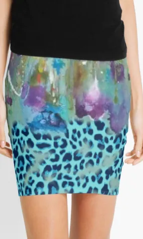 Cowgirl Kim Twisted Florals Skirt - Small Only