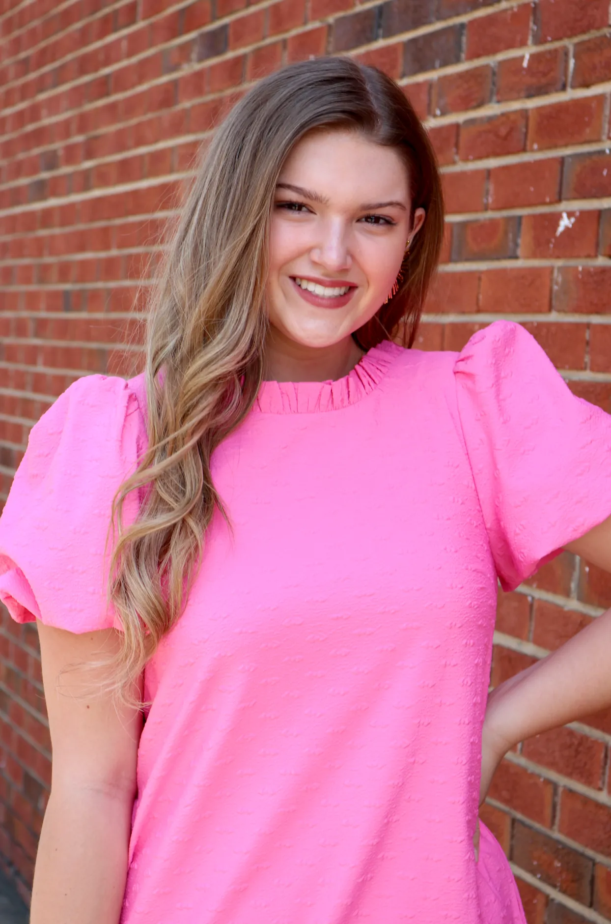 Darla Dress | Bubblegum Pink