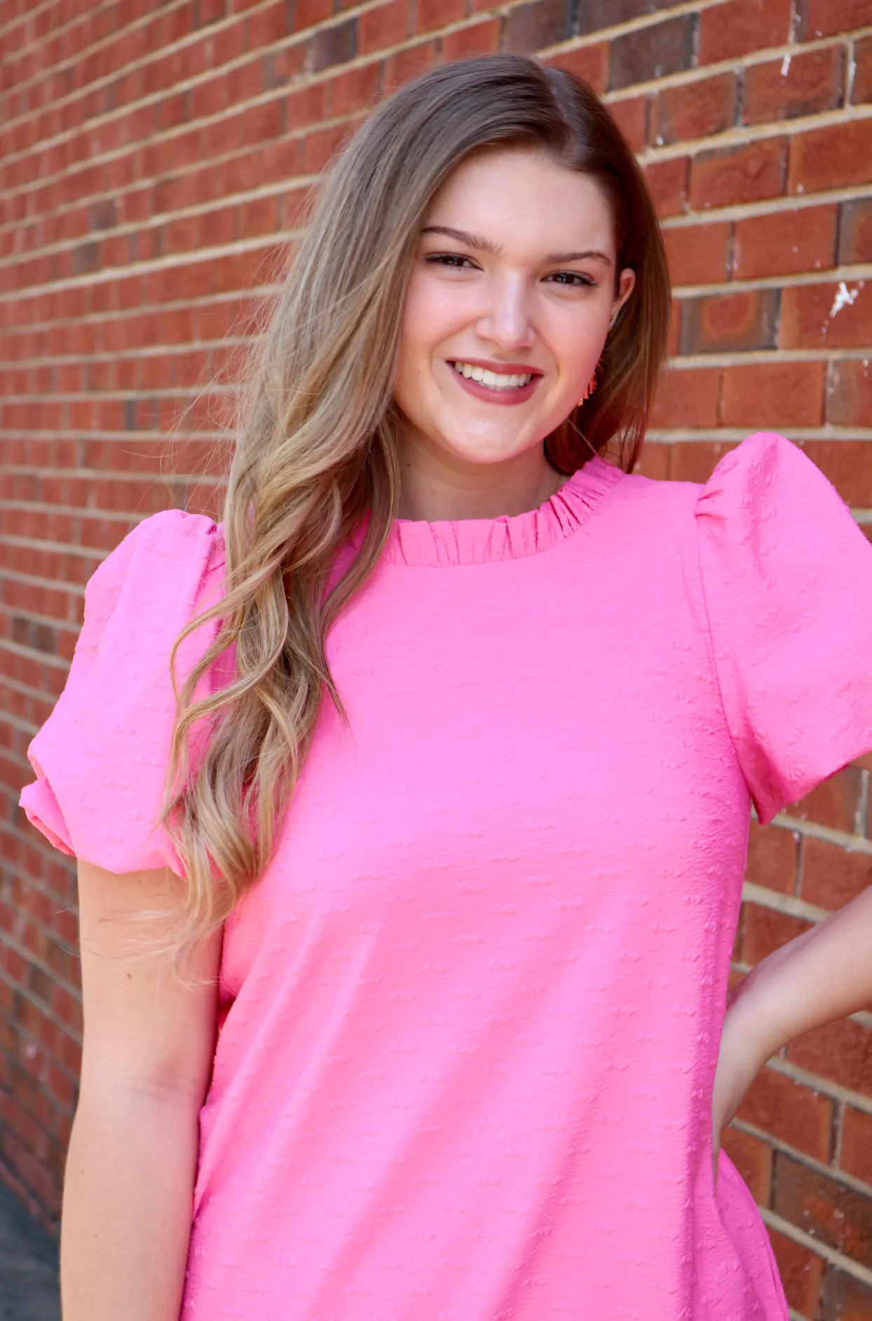 Darla Dress | Bubblegum Pink