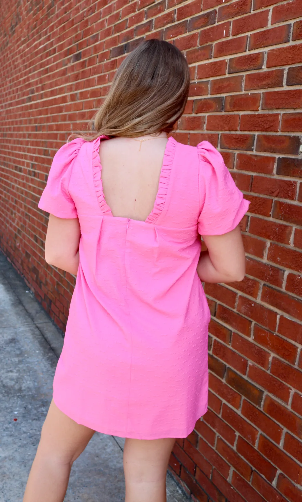Darla Dress | Bubblegum Pink