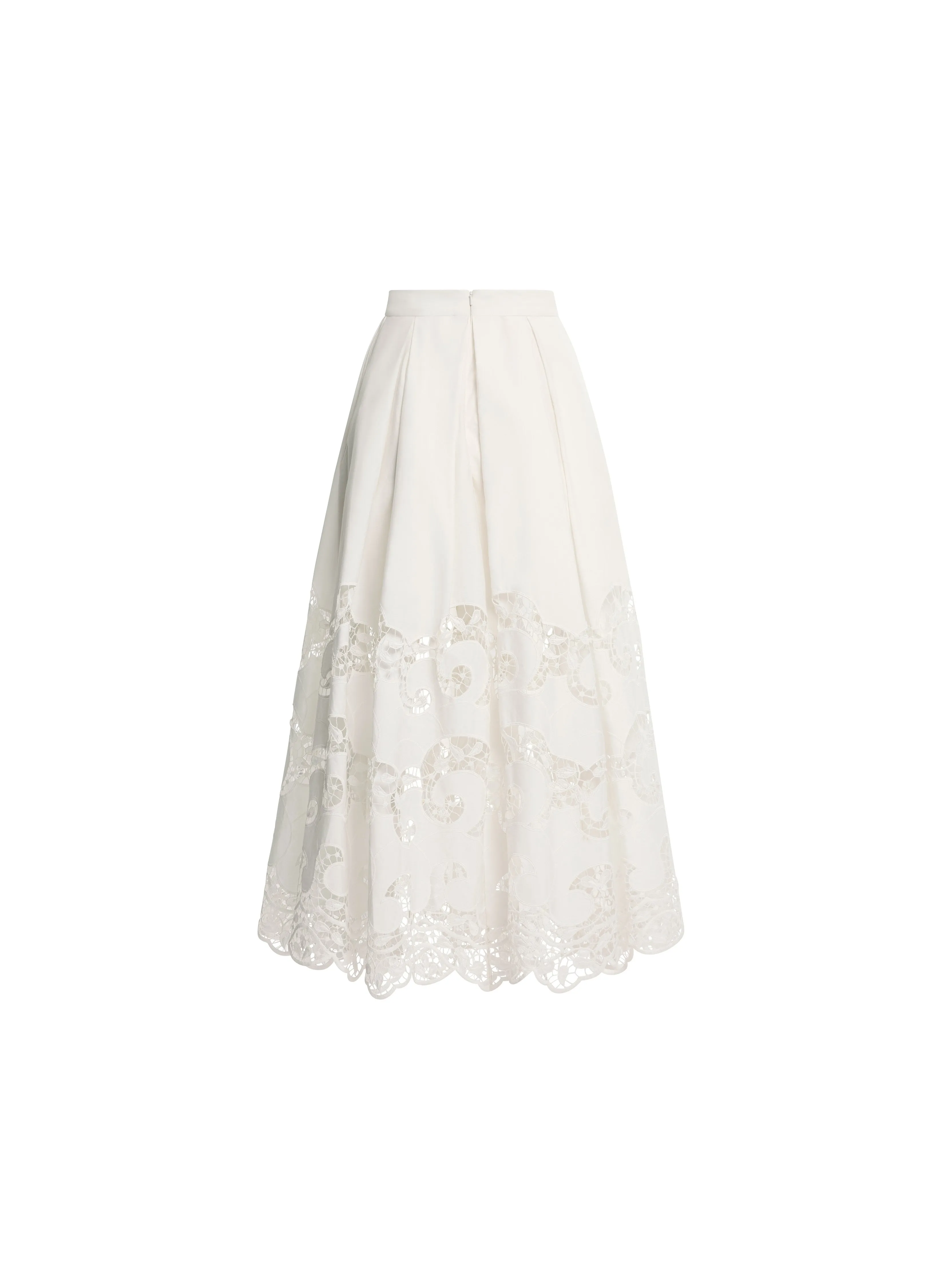 Embroidered Cotton Skirt