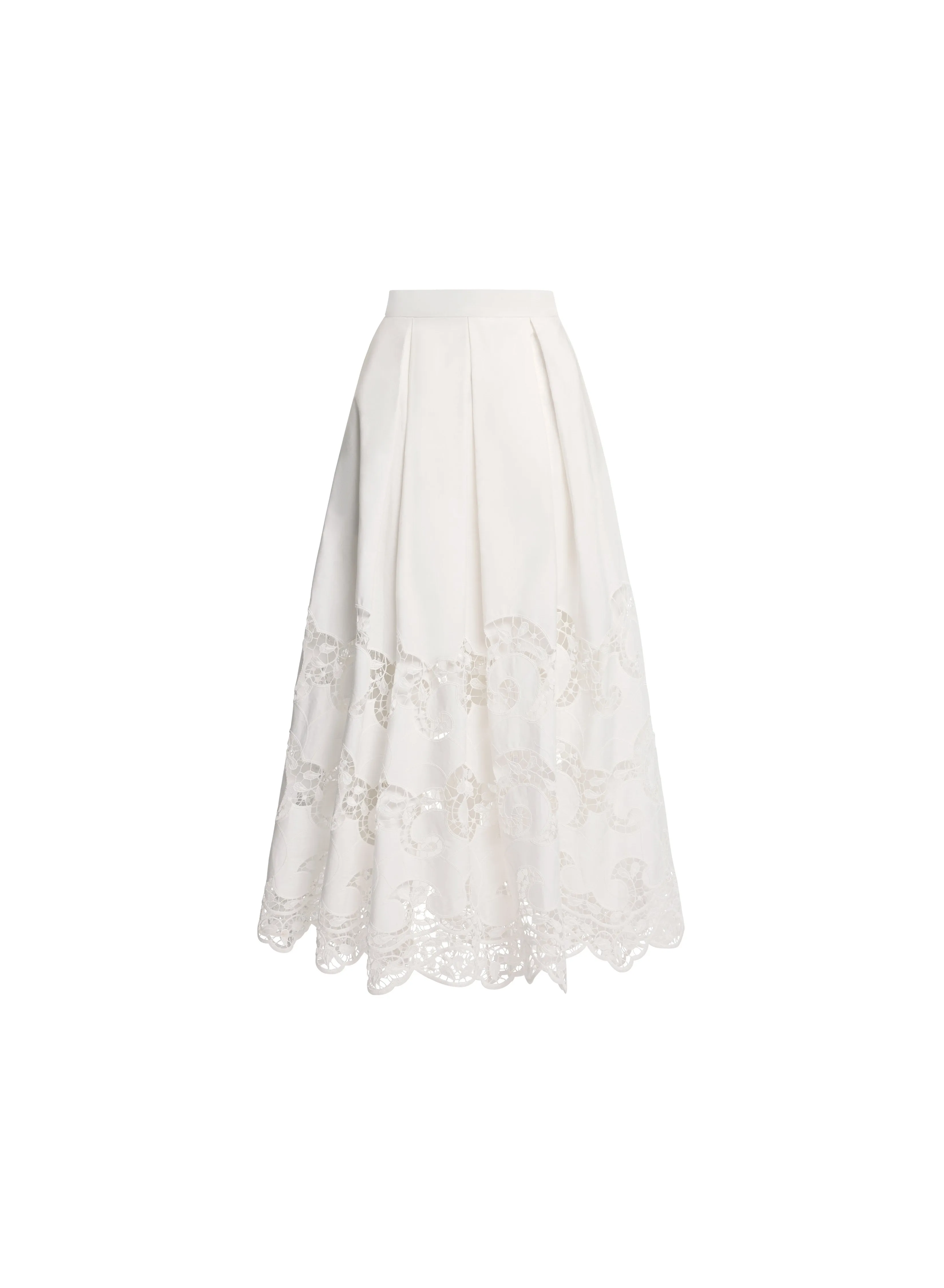 Embroidered Cotton Skirt