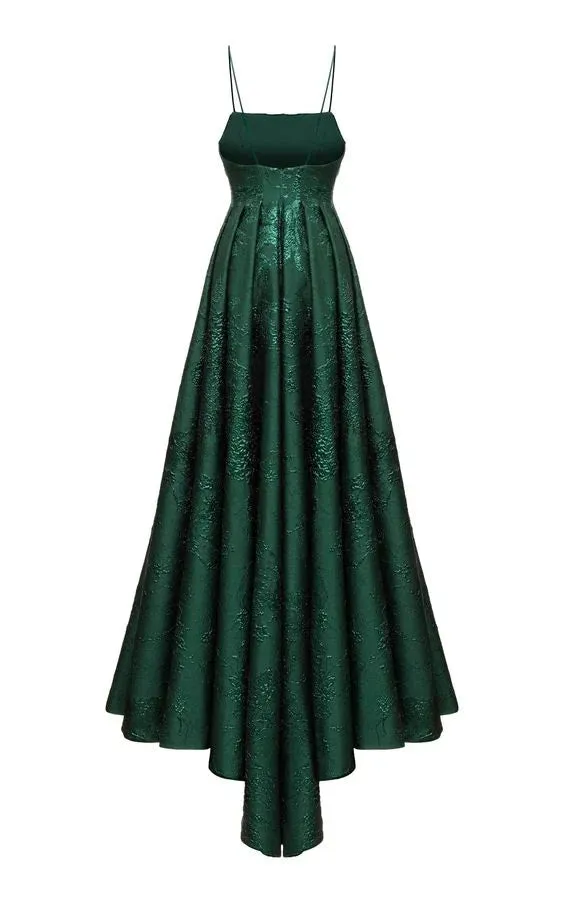 Formal Wear Dresses Charming Green A-Line Spaghetti Straps Classy Evening Party Dress Prom Dresses Shops Formal Women's Dresses
