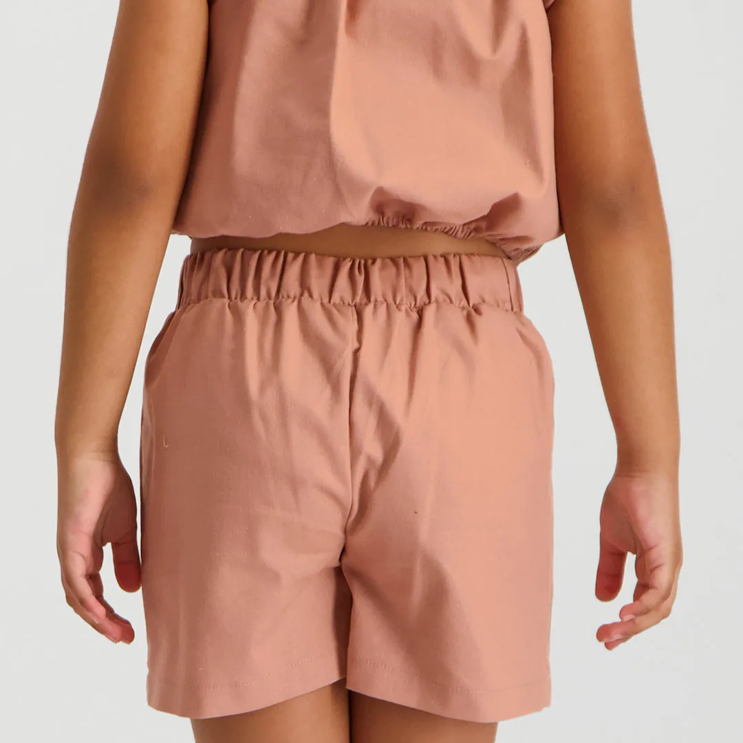 Front Button Skort