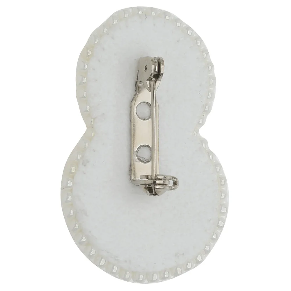 Frosty Brooch