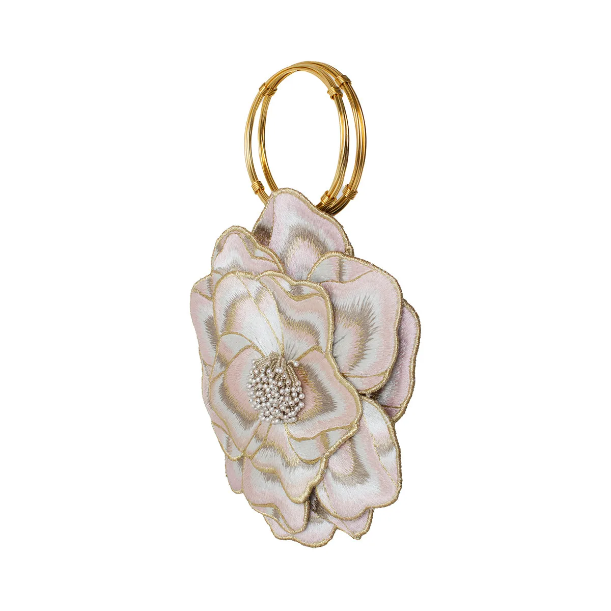 GRAND MAGNOLIA GOLD FLAPPER WRISLET