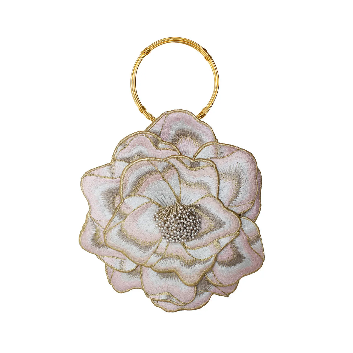 GRAND MAGNOLIA GOLD FLAPPER WRISLET