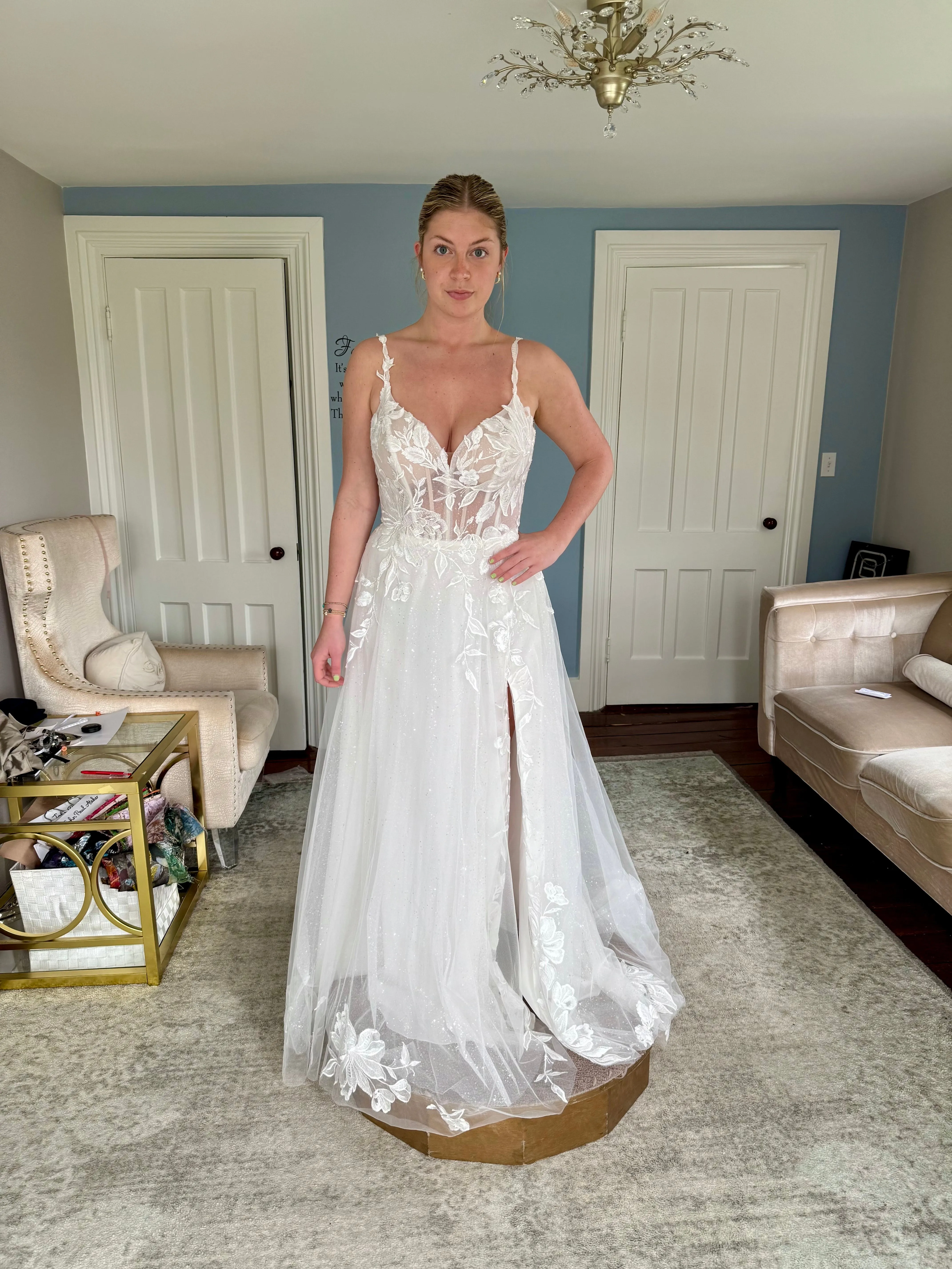 Lillian West 66271 Wedding Dress Sample