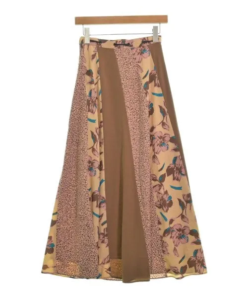Lily Brown Long/Maxi length skirts
