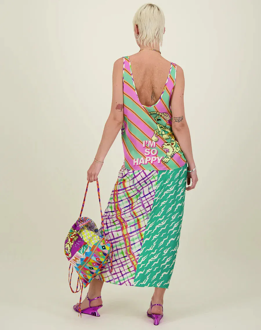 ME369 Luna Tie Front Skirt ARTISAN