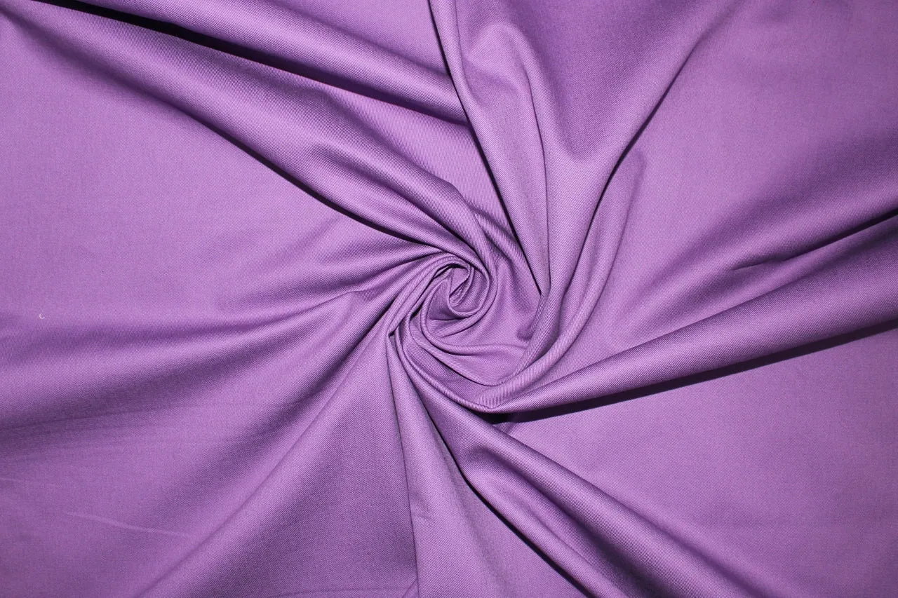 Mid-Bottom Weight Cotton Twill - Pansy