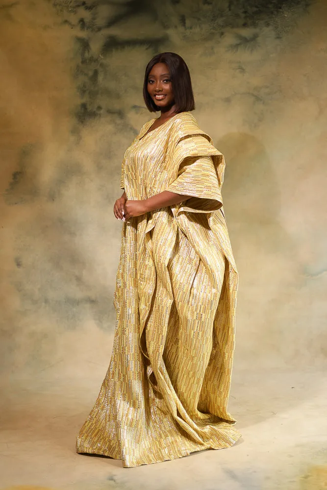 MOREMI REGAL KAFTAN - GOLDEN YELLOW