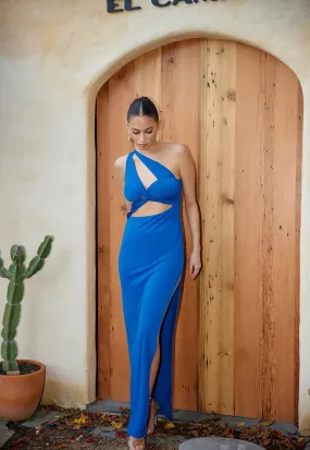Oasis Dress Cobalt | Lexi