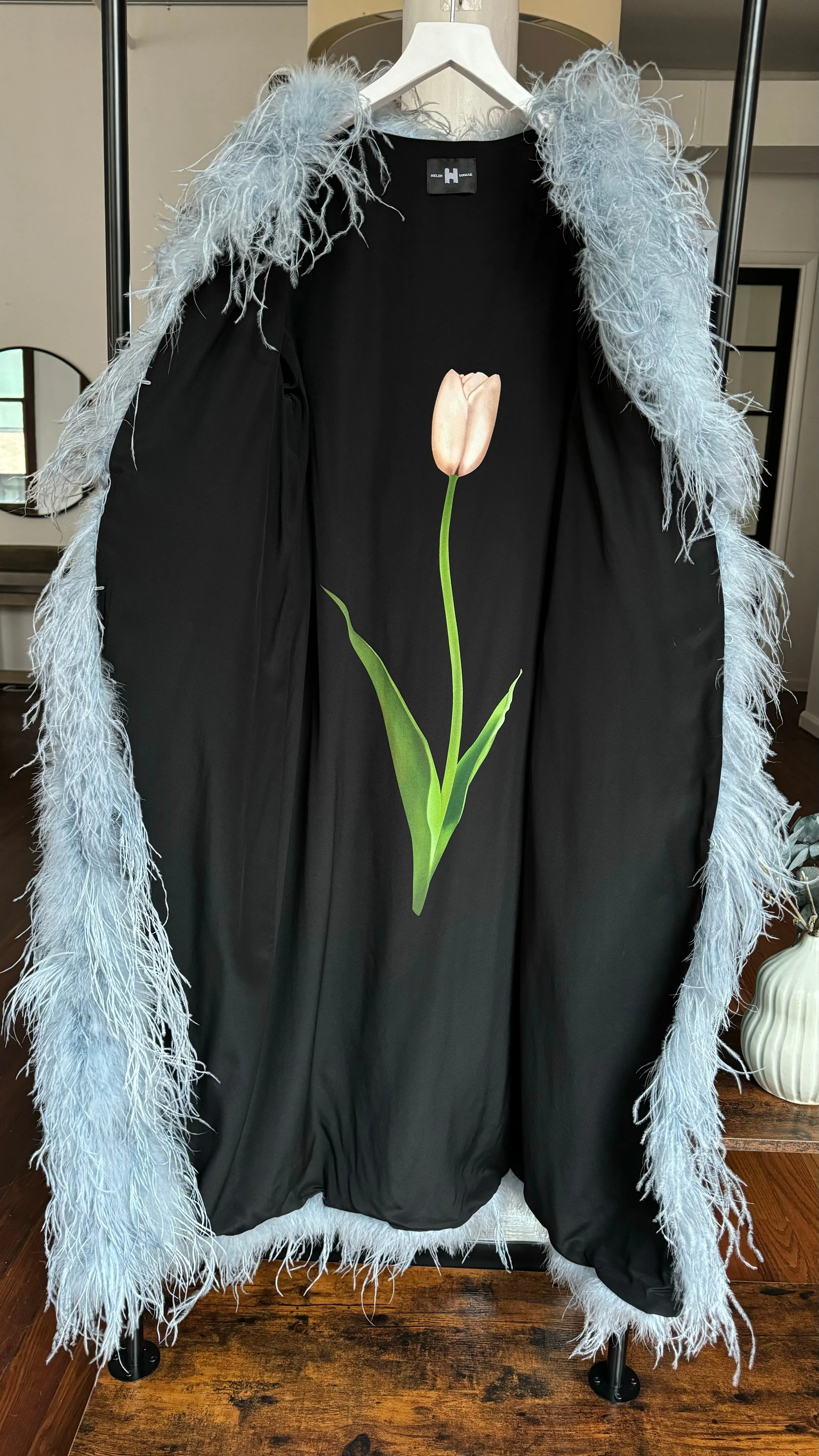 OSTRICH FEATHER Jacket