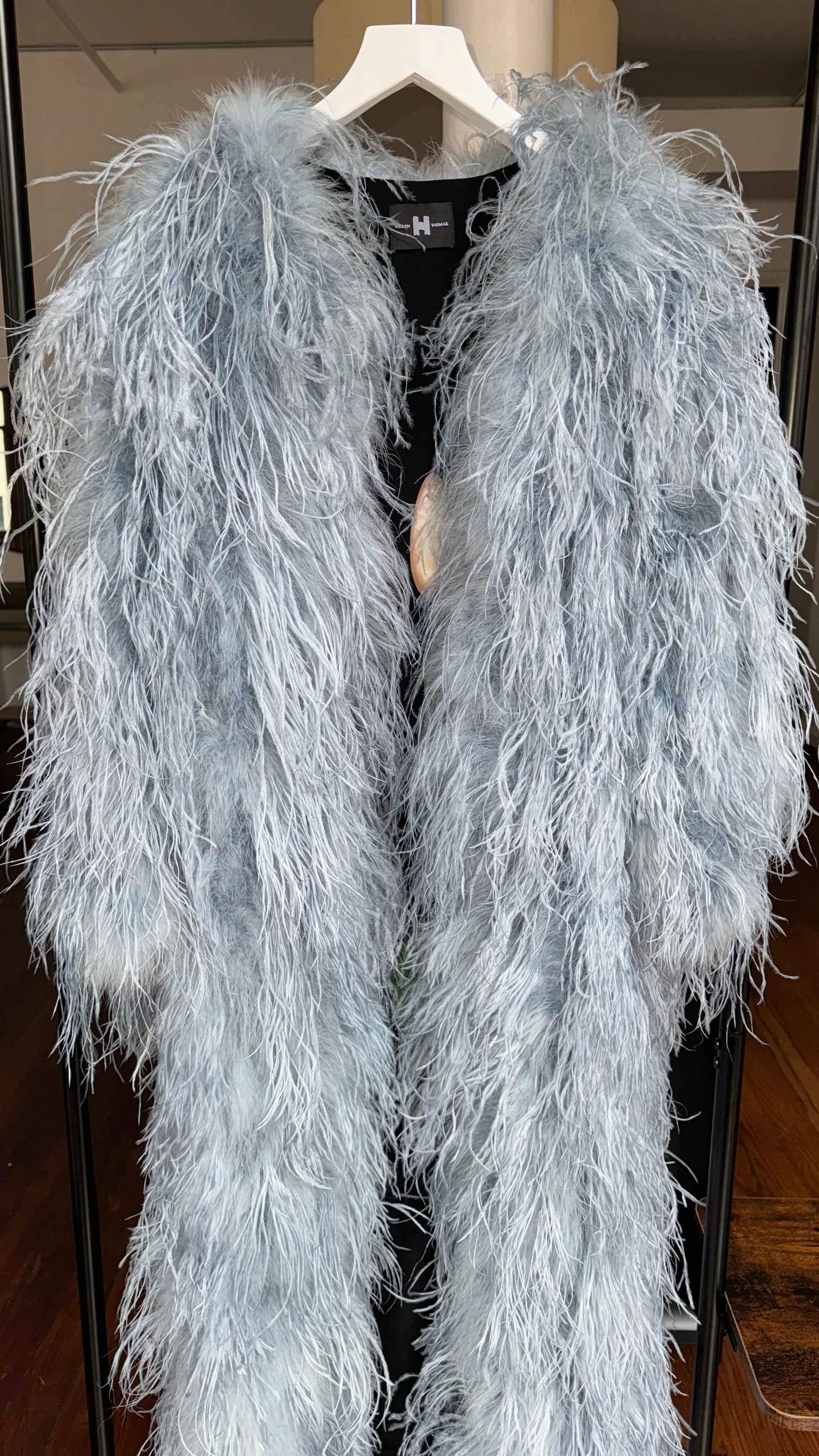 OSTRICH FEATHER Jacket