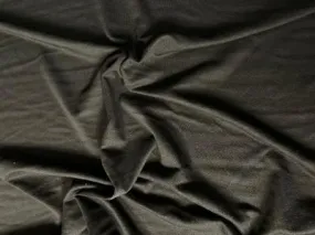 Poly Rayon Jersey - Jet Black