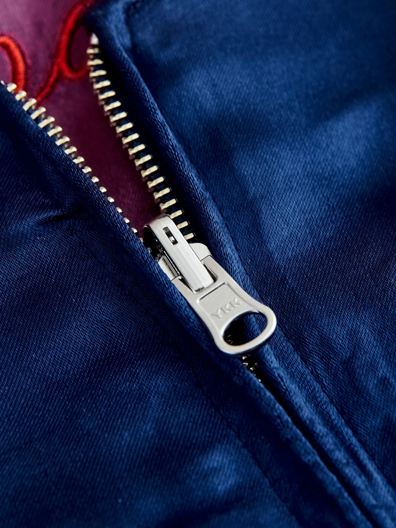 "Festival" Reversible Sukajan Souvenir Jacket in Blue/Purple