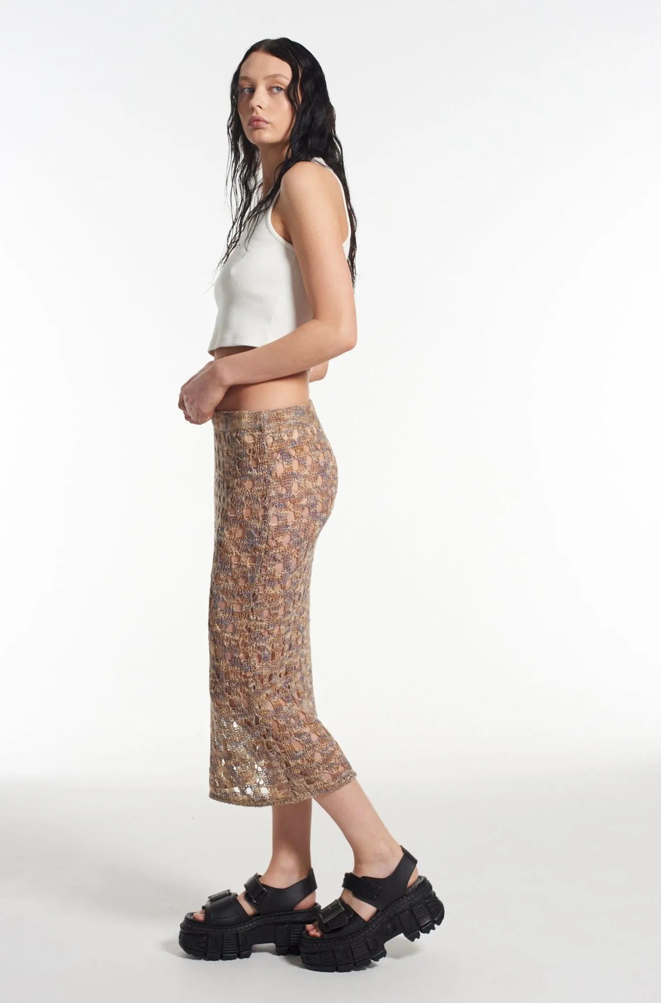 Ruins Midi Skirt