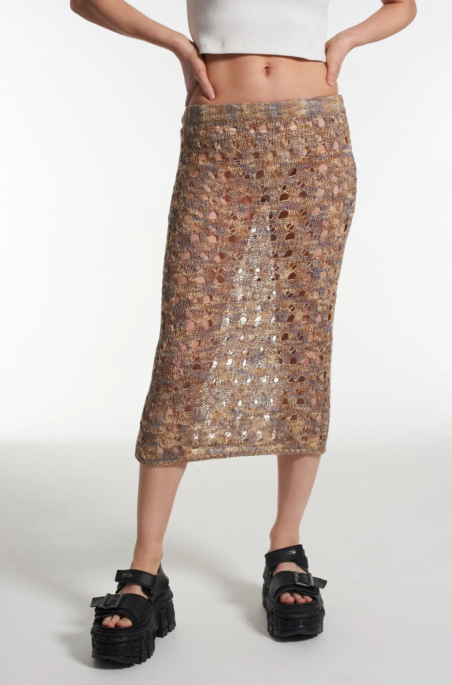 Ruins Midi Skirt