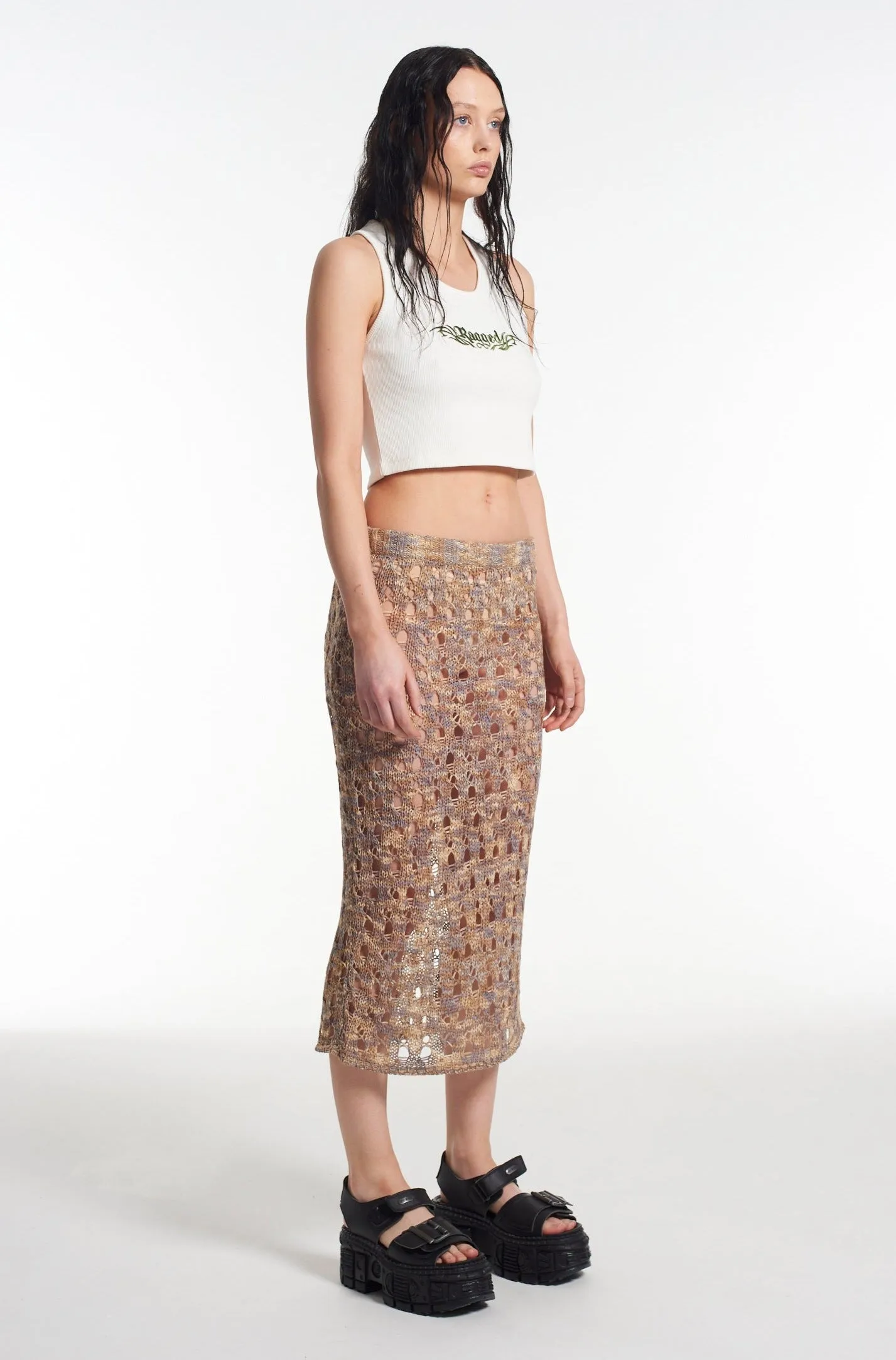 Ruins Midi Skirt