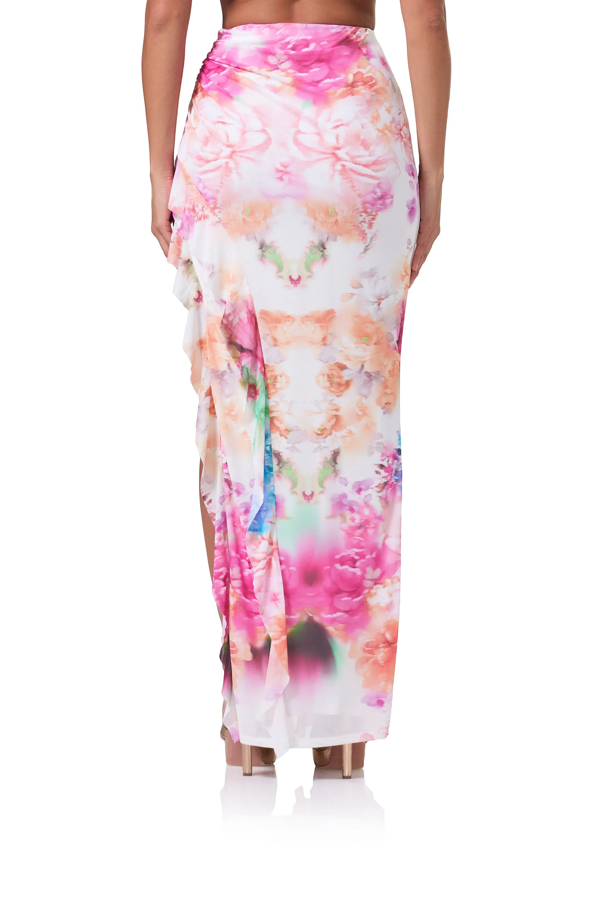 Sal Maxi Skirt - Falling Petal