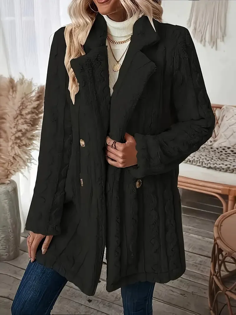 Seraphina | Textured Winter Coat