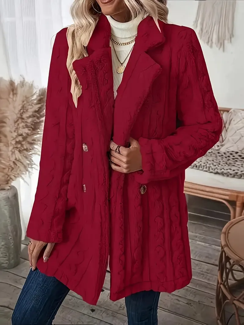 Seraphina | Textured Winter Coat