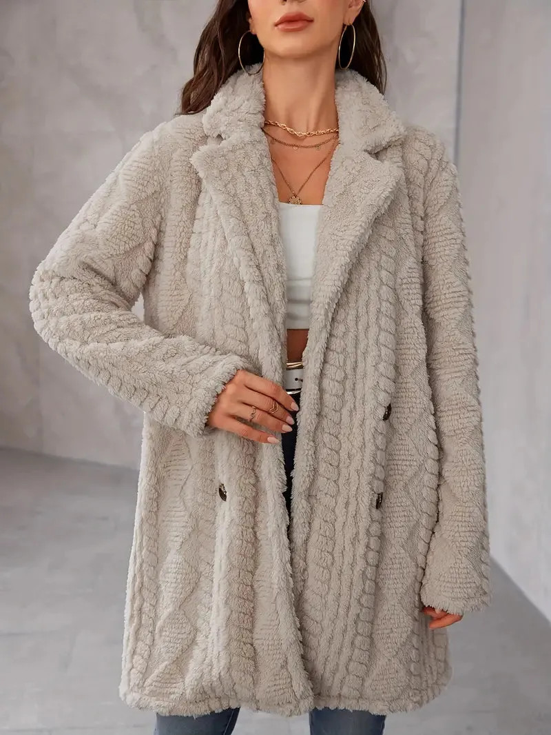 Seraphina | Textured Winter Coat