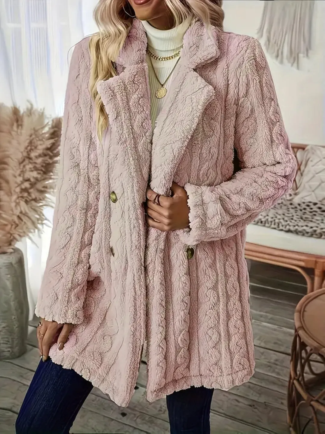 Seraphina | Textured Winter Coat