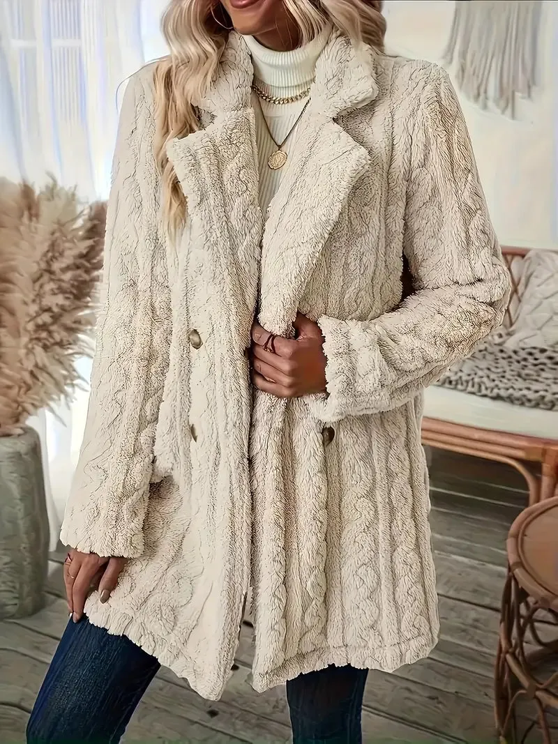 Seraphina | Textured Winter Coat