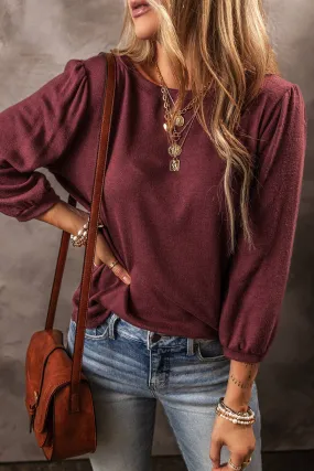 Solid Color 3/4 Sleeve