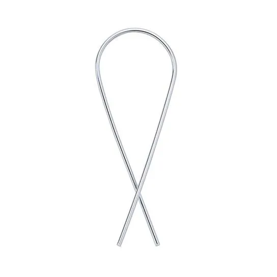 Sterling Silver Ear Ribbon