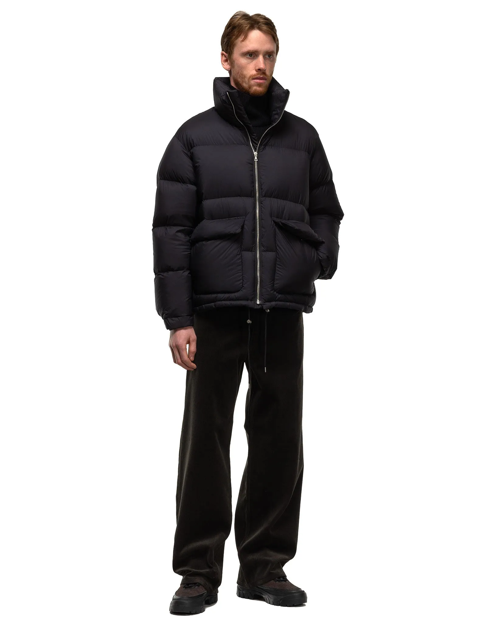 Super Light Nylon Ripstop Down Blouson Black