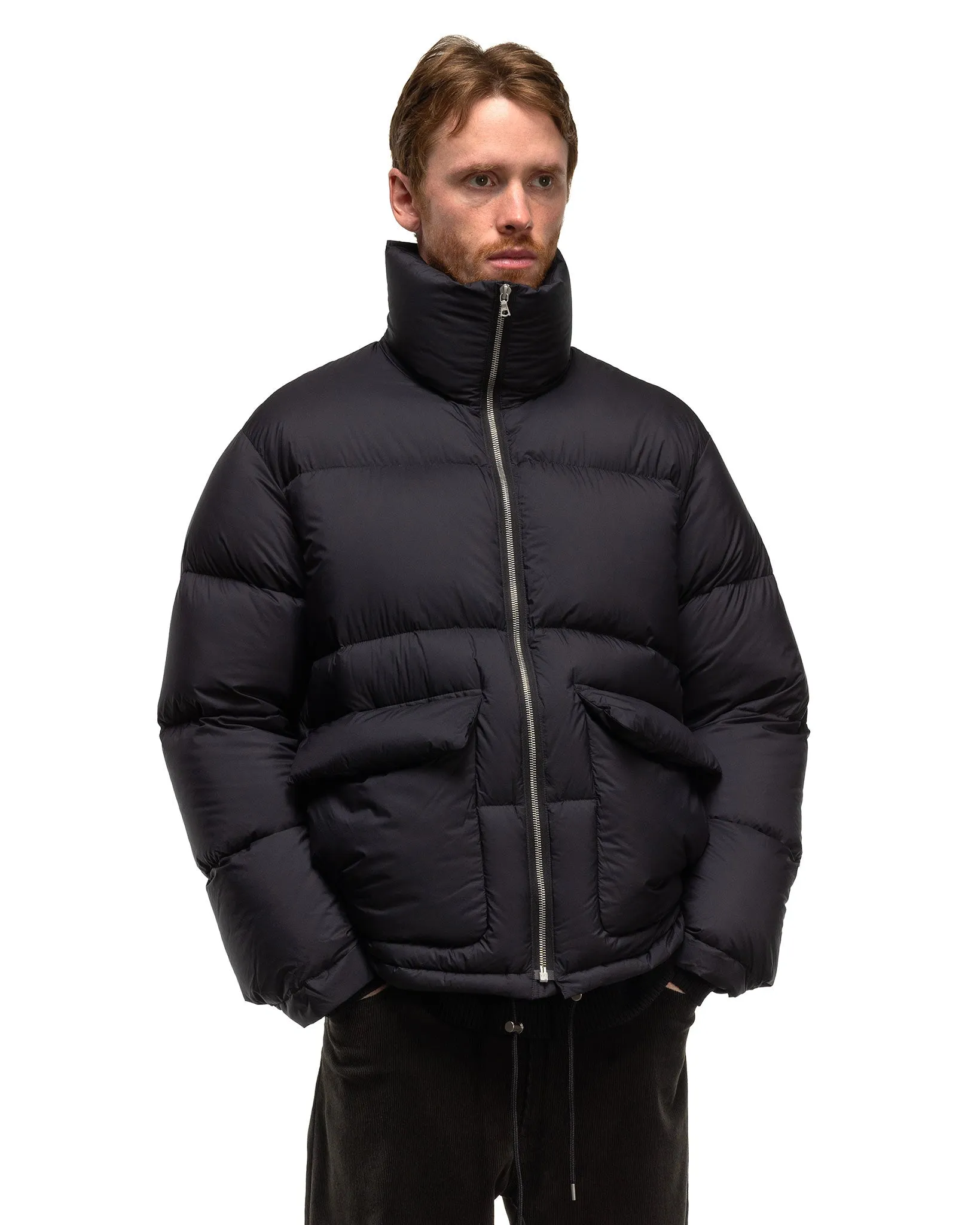 Super Light Nylon Ripstop Down Blouson Black