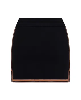 Certainly! Could you provide more details about the product or the existing title for the SYMBOL SKIRT? If you have any specific features or attributes that you want to highlight, such as fabric, style, color, or occasion, please let me know so I can help optimize the title effectively.