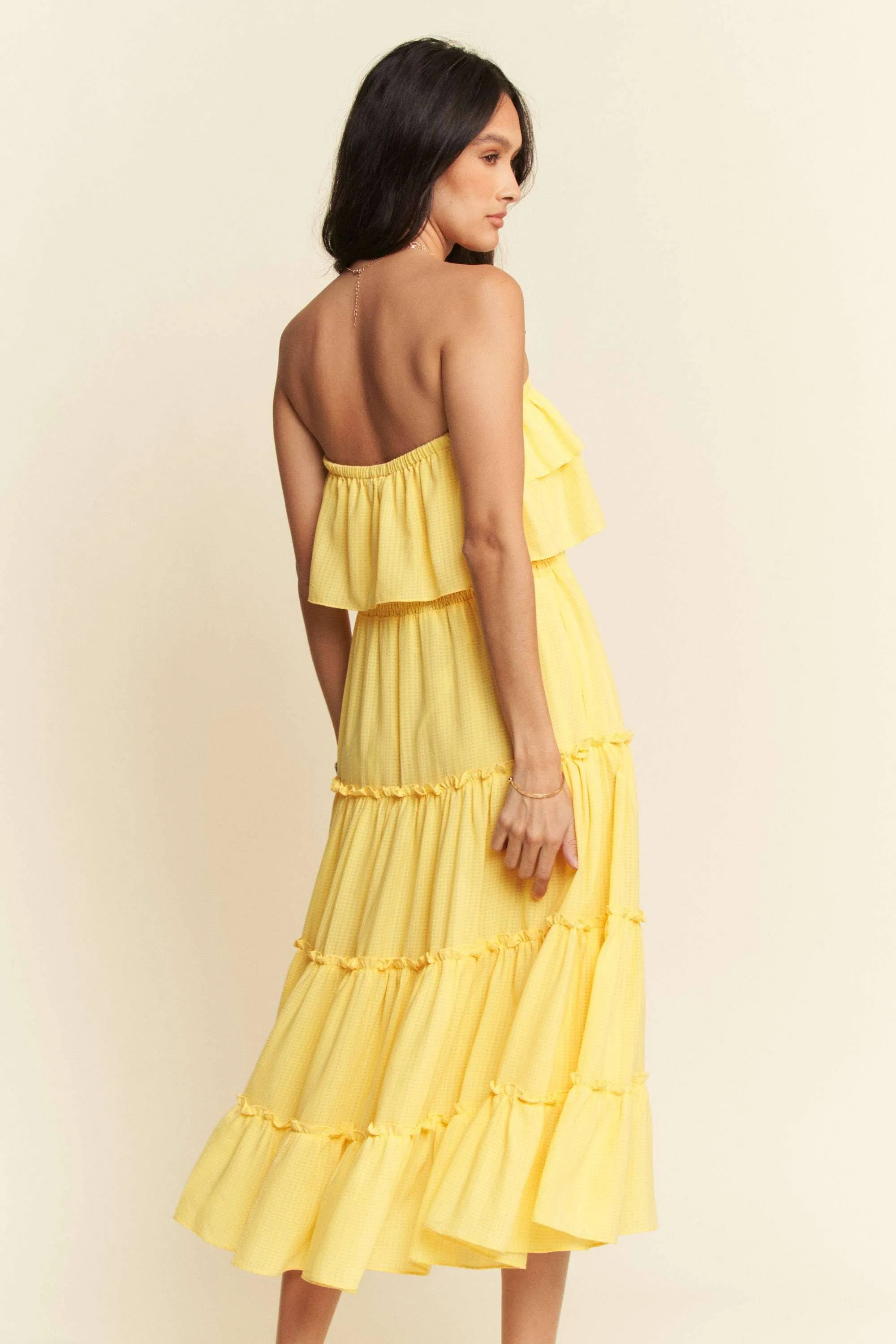 Tammi Tiered Tube Top Dress