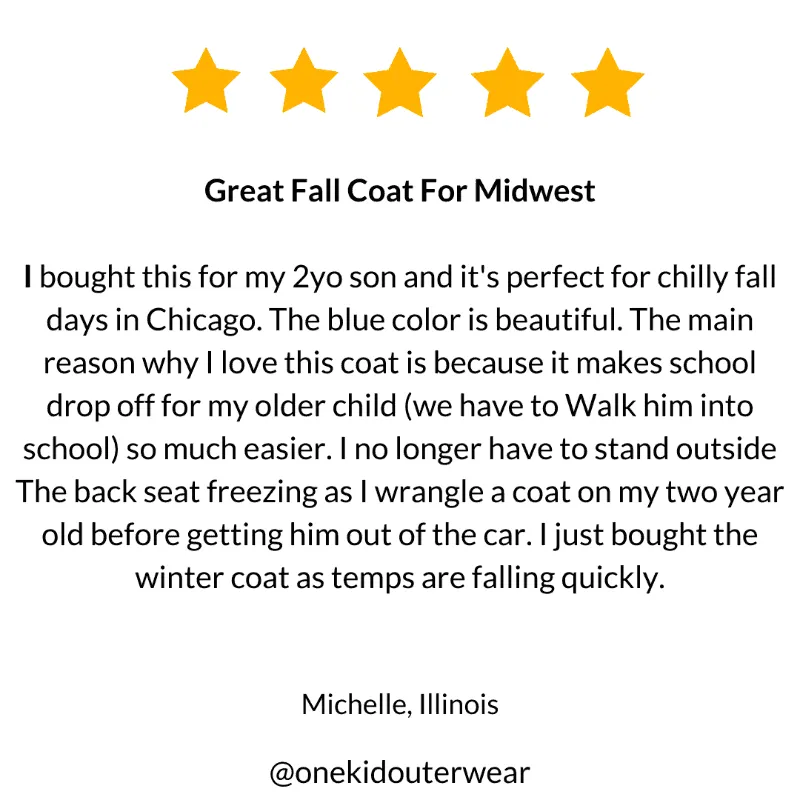 The Road Coat Transition - Royal Blue