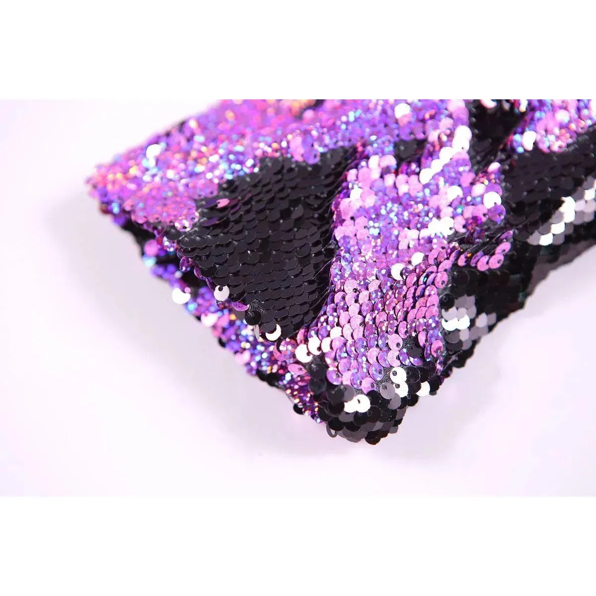 The Tristan Sequin Slim Fit Blazer Suit Jacket - Plum