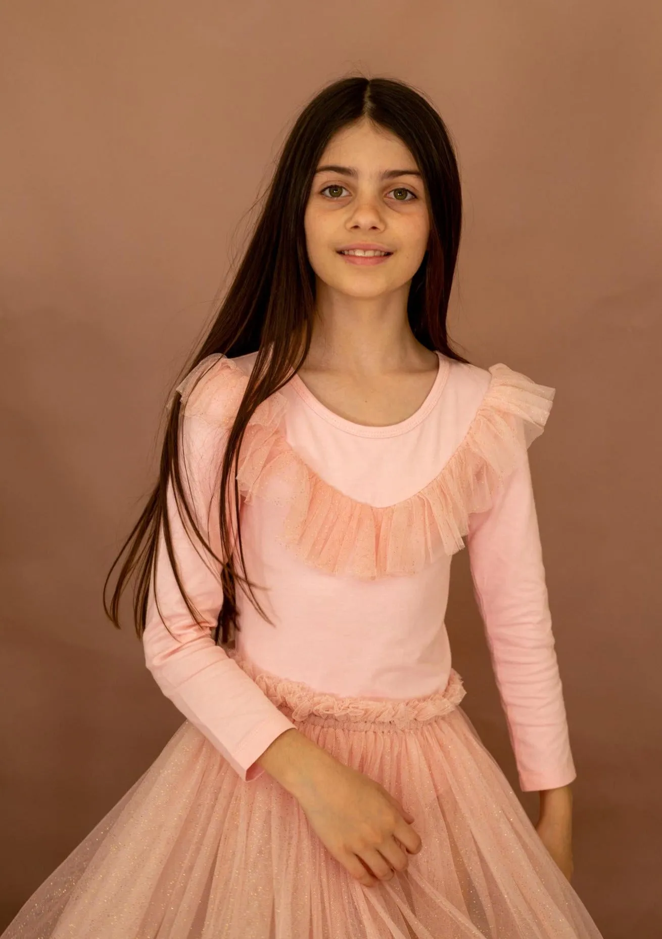 Tinker Leotard - Powder Pink
