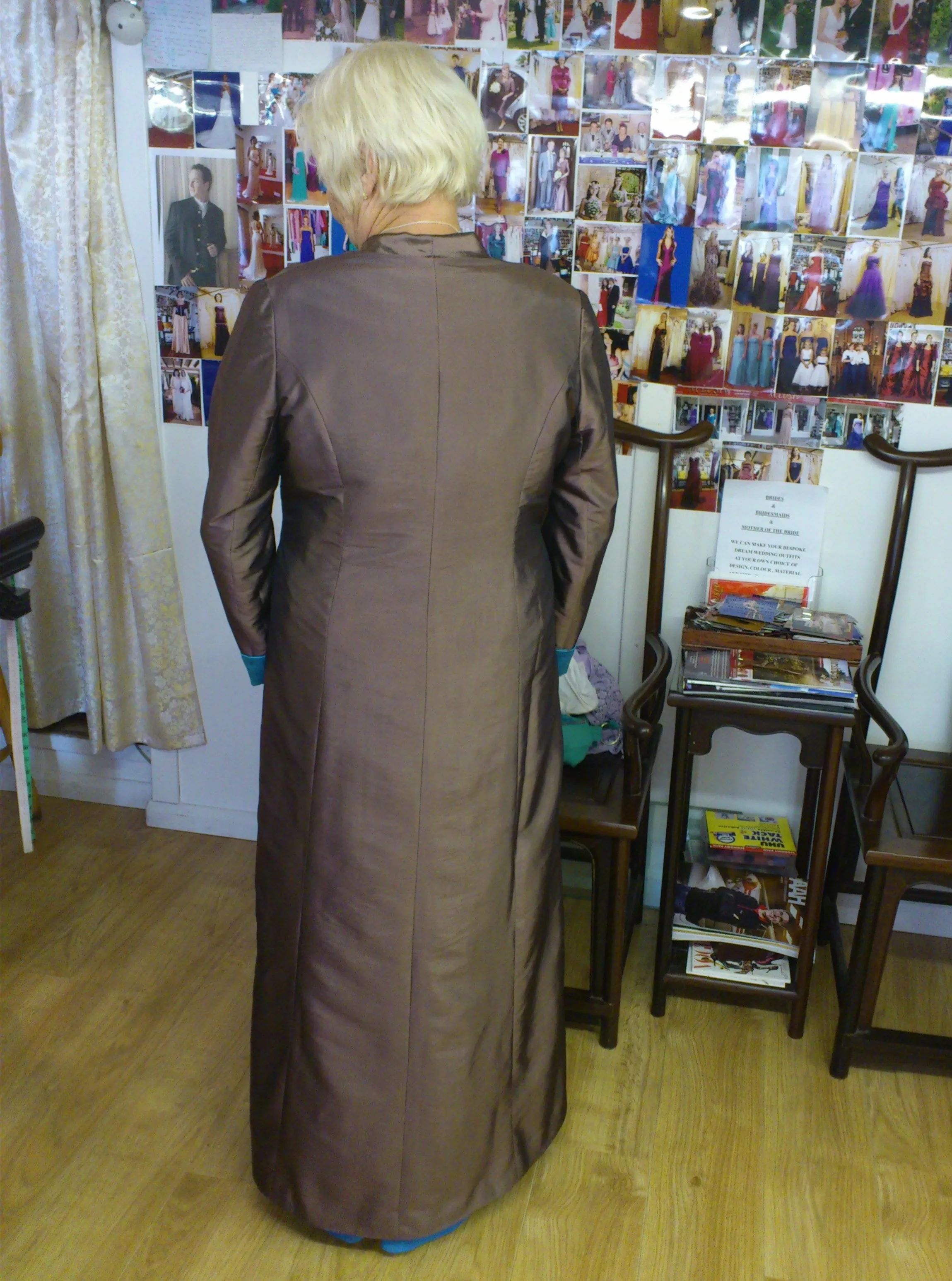 winter mother of the bride  outfit